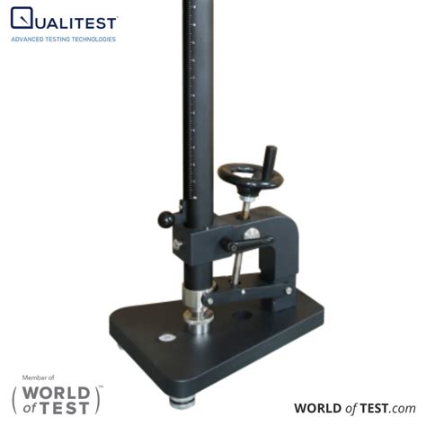 qualitest impact tester|gardner tube impact tester.